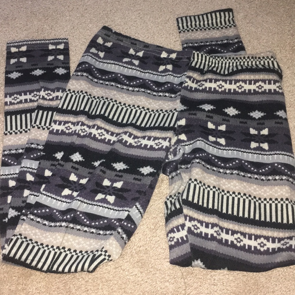 Poof! Patterned Leggings